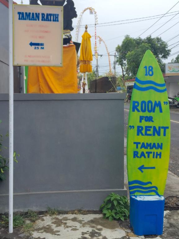 Taman Ratih Guest House Canggu Eksteriør billede